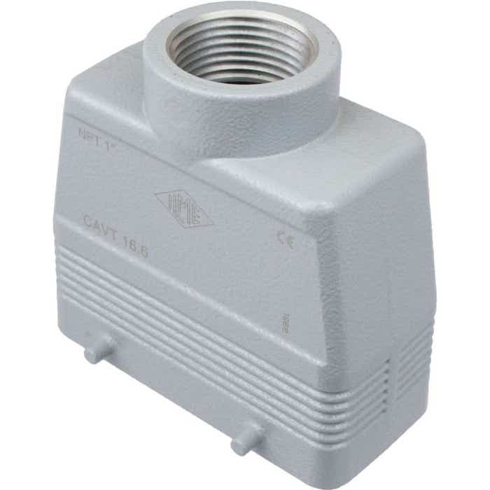 Rectangular Connector Hood Four Peg Top Entry ILME CAVT16.6 Rectangular Connector Hood Four Peg Top Entry ILME CAVT16.6