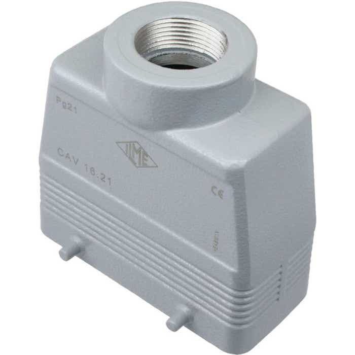 Rectangular Connector Hood Four Peg Top Entry ILME CAV16.29