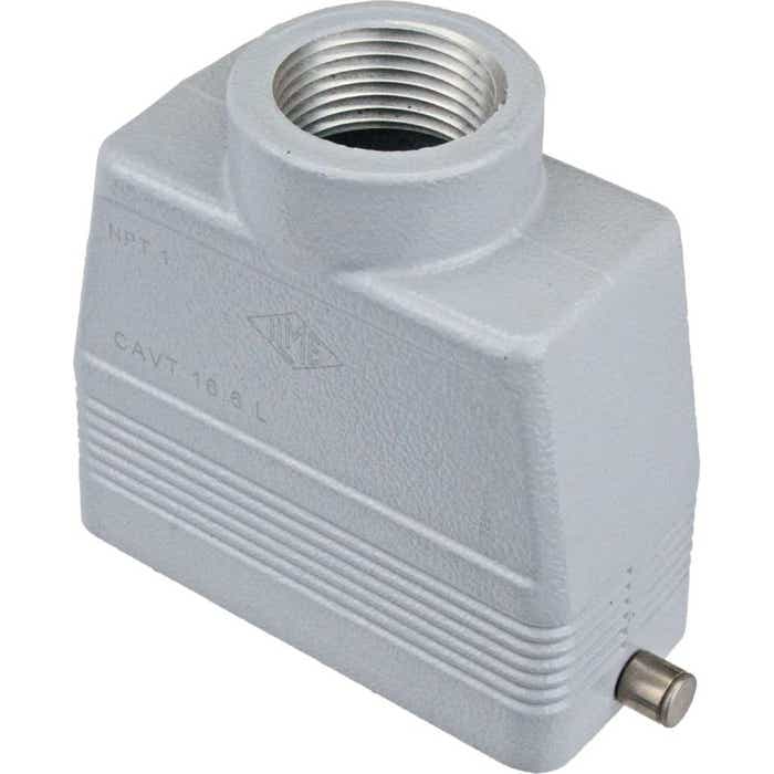 Rectangular Connector Hood Two Peg Top Entry ILME CAVT16.6L Rectangular Connector Hood Two Peg Top Entry ILME CAVT16.6L