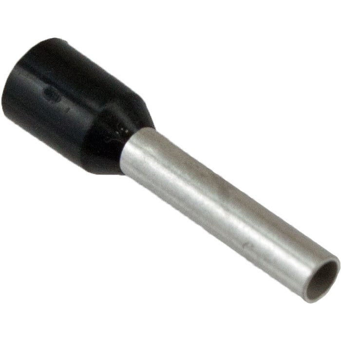 16Awg Wire Ferrules Insulated Black Reverse 16Awg Wire Ferrules Insulated Black Reverse