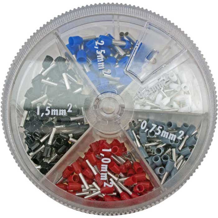 Insulated Wire Ferrule Assortment Box 22-14Awg Insulated Wire Ferrule Assortment Box 22-14Awg