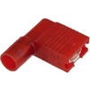 Fully Insulated Flag Terminal Double Crimp Female Red 3/16" Tab FLFR6A187BF