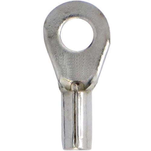 Bulk High Temp Ring Terminal Connector 22-18GA with #6 Hole Bulk High Temp Ring Terminal Connector 22-18GA with #6 Hole