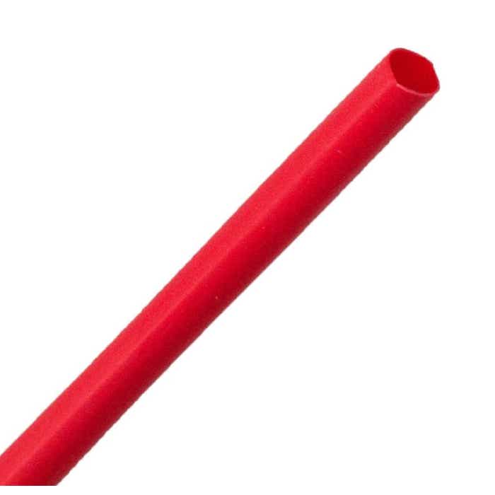 Heat Shrink Tubing 1/8" ID Red 100 Ft HSPO-125-2-C