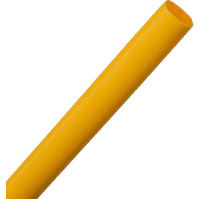 Heat Shrink Tubing 1/4" ID Yellow HSPO-250-4-IIL