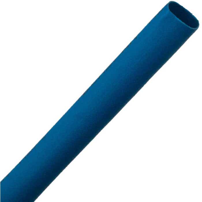 Heat Shrink Tubing 3/8" ID Blue 100 Ft HSPO-375-6-C