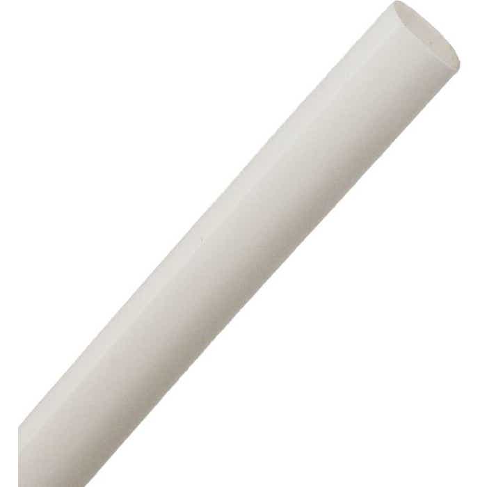 Heat Shrink Tubing 3/8" ID White 100 Ft HSPO-375-WH-C