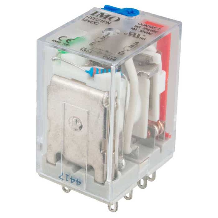 2 Pole Ice Cube Relay 8 Pin 12VDC HYE21PN12DC 2 Pole Ice Cube Relay 8 Pin 12VDC HYE21PN12DC