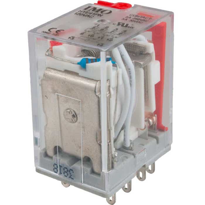 4 Pole Ice Cube Relay 14 Pin 48VAC HYE41PN48AC