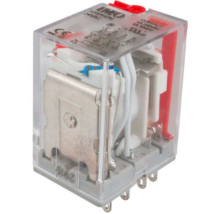 4 Pole Ice Cube Relay 14 Pin 24VAC HYE41PN24AC 4 Pole Ice Cube Relay 14 Pin 24VAC HYE41PN24AC