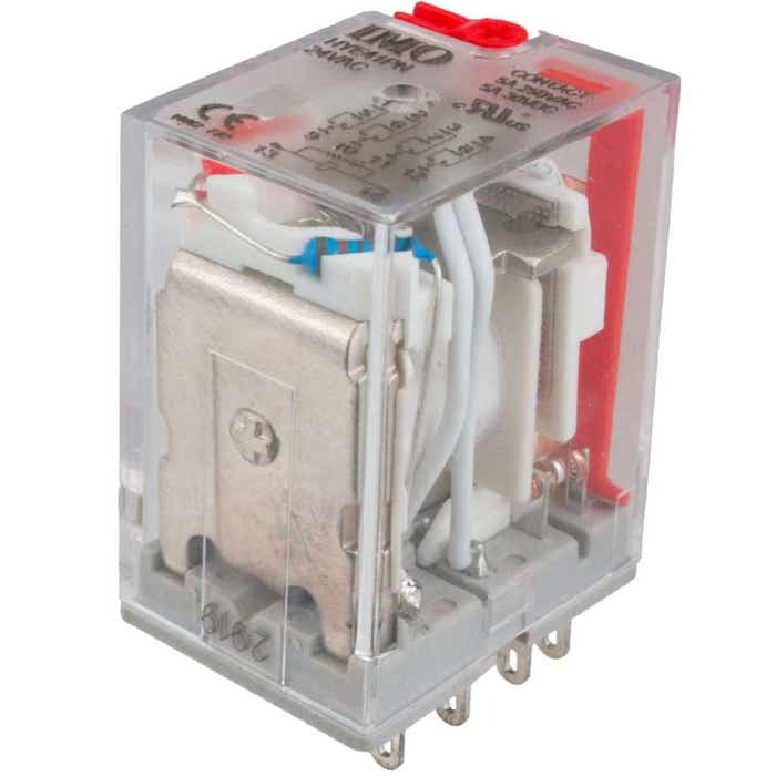 4 Pole Ice Cube Relay 14 Pin 24VAC HYE41PN24AC