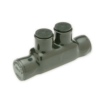 IISRB2 BLACK INSULATED SPLICER REDUCER #2 TO #14 AWG