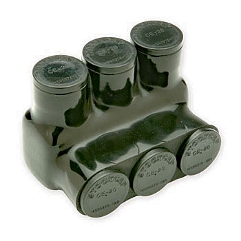IPBBNA2/03S BLACK INSULATED POWERBAR 2/0 AWG IPBBNA2/03S BLACK INSULATED POWERBAR 2/0 AWG