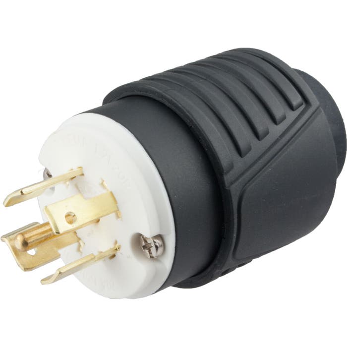 20 Amp Twisting Lock Device Male Plug K-L21-20P 20 Amp Twisting Lock Device Male Plug K-L21-20P