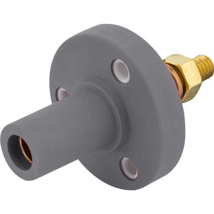 150 Amp Cam Lock Receptacle Female Gray KL-150SFGY 150 Amp Cam Lock Receptacle Female Gray KL-150SFGY