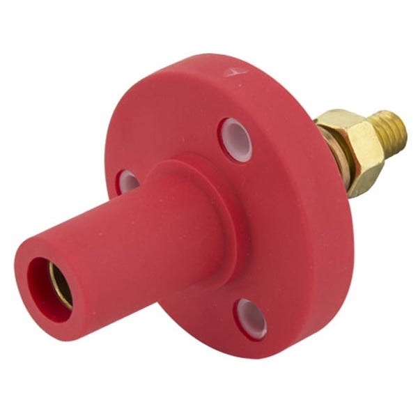 150 Amp Cam Lock Receptacle Female Red KL-150SFR 150 Amp Cam Lock Receptacle Female Red KL-150SFR