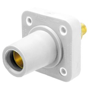 400 Amp Cam Lock Receptacle Female White KL-400SFW