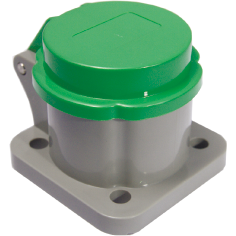 400 Amp Cam Lock Dust Cover Green KL-DCG