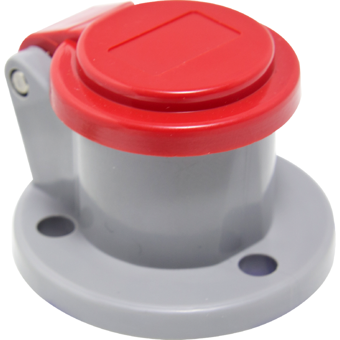 150 Amp Cam Lock Dust Cover Red KL-DCR2