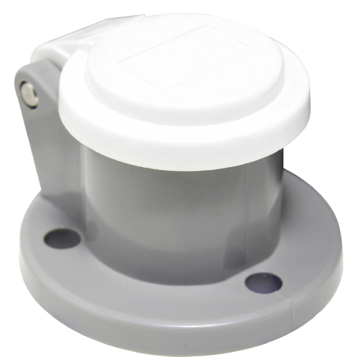 150 Amp Cam Lock Dust Cover White KL-DCW2