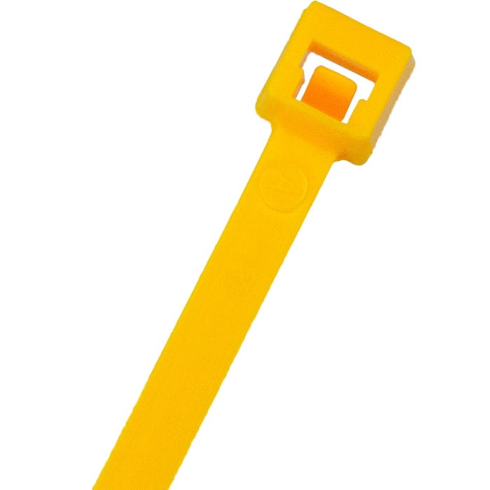 5 Inch Yellow Cable Ties 40lbs L-5404C 5 Inch Yellow Cable Ties 40lbs L-5404C