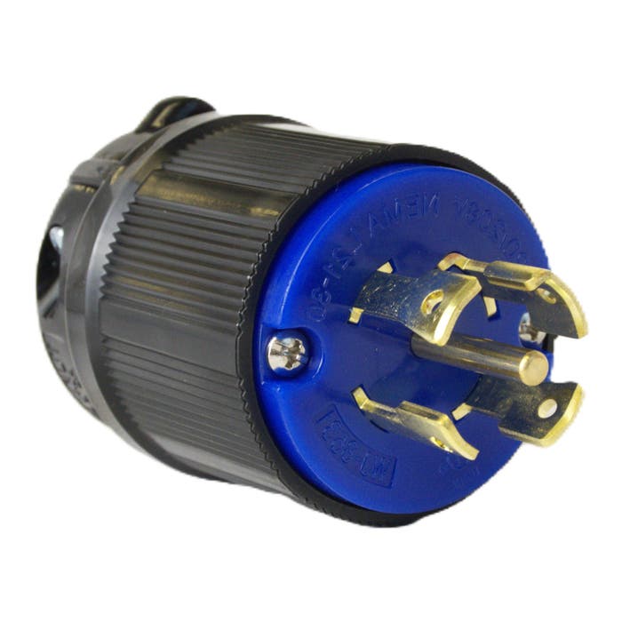 Twisting Lock Device 30 Amp Male Plug L21-30P Twisting Lock Device 30 Amp Male Plug L21-30P