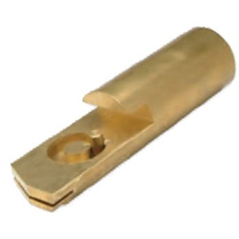 Copper Clasp Connector 1" Diameter LLCS38072 Copper Clasp Connector 1" Diameter LLCS38072