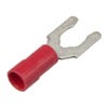 22-18 Awg Locking-Spade Terminal PVC Red #10 Bulk