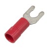 22-18 Awg Locking-Spade Terminal PVC Red #6