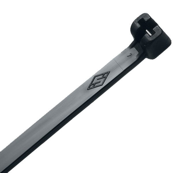 Metal Tooth Cable Tie Wraps 4" Black Bulk MET-4180M Metal Tooth Cable Tie Wraps 4" Black Bulk MET-4180M