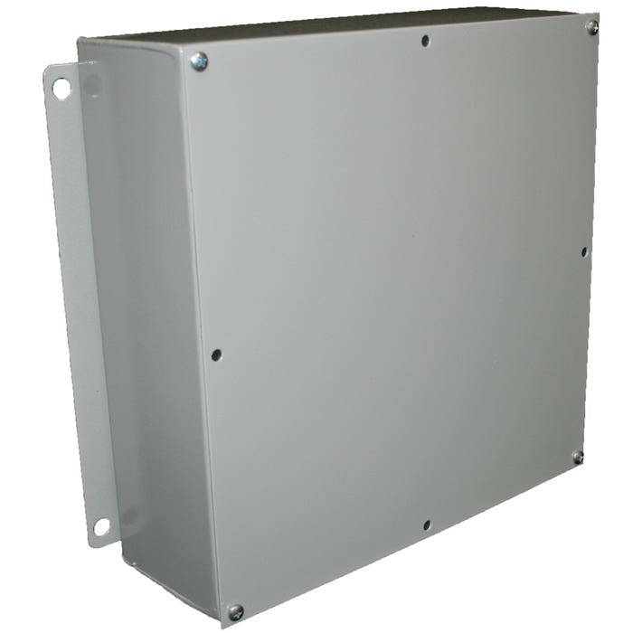 Gasketed Screw Cover Metal Electrical Box NEMA 12 8x8x4 Gasketed Screw Cover Metal Electrical Box NEMA 12 8x8x4
