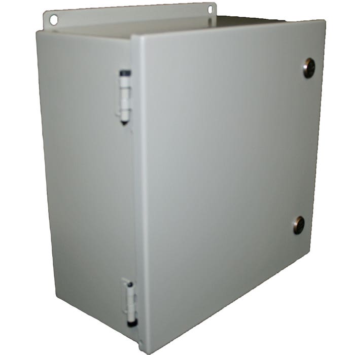 NEMA 4 & NEMA 4X Hinge Cover Electrical Box 10" x 8" x 4" NEMA 4 & NEMA 4X Hinge Cover Electrical Box 10" x 8" x 4"