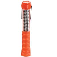 DUAL FUNCTION FLASH/FLOOD 65/120 LUMENS, CORDLESS, RECHARGEABLE, W/MAGNET, ORANGE