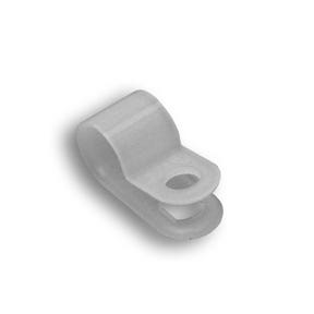 Nylon Cable P-Clips 3/16"ID Natural