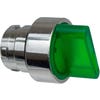 Green 2 Position Mounted Selector Switch PB-BK123