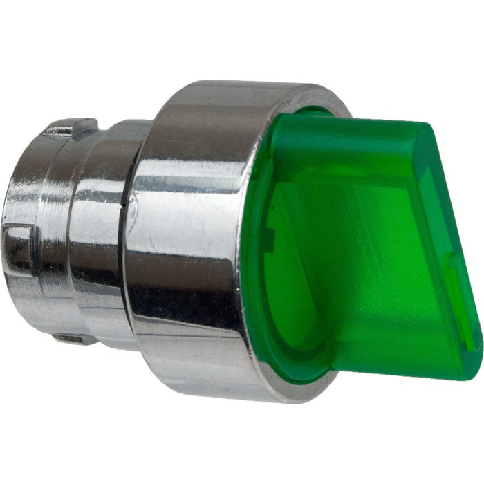 Green 3 Position Mounted Selector Switch PB-BK133