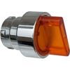 Yellow 3 Position Mounted Selector Switch PB-BK135