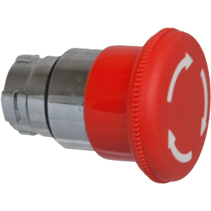 PB-BS54 Red Mushroom Head Twist Release Actuator