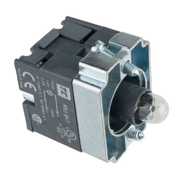 Pilot Light Body Through Resistor 220VAC PB-BV7 Pilot Light Body Through Resistor 220VAC PB-BV7