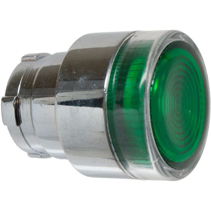 PB-BW33 Green Flush Head Spring Return Actuator PB-BW33 Green Flush Head Spring Return Actuator