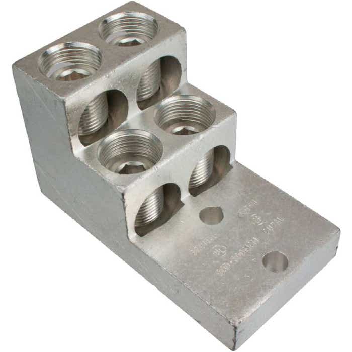 Aluminum Panel Board Lug 4 Conductors up to 750MCM PB4750D1