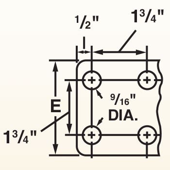 BRONZE LUG 800MCM 4 HOLE NEMA SPACING