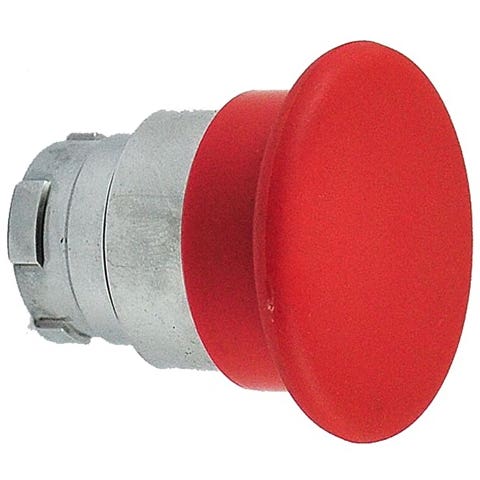 Red Mushroom Head Push Button Actuator RB2BC4