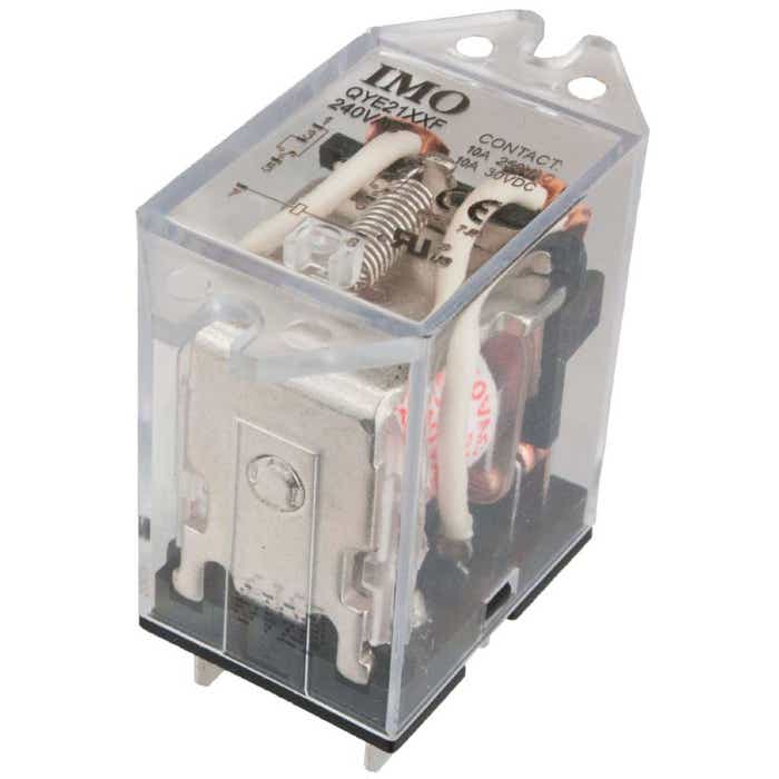 2 Pole Ice Cube Relay 8 Pin 240VAC QYE21XXF240AC