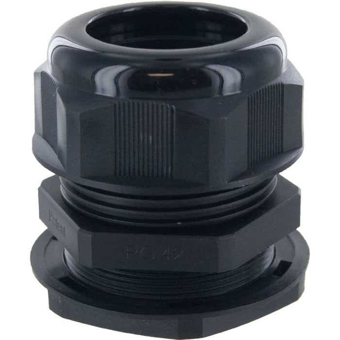 RDC42AA Black Nylon Cable Gland PG42 thread RDC42AA Black Nylon Cable Gland PG42 thread