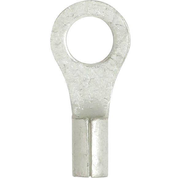 Copper Ring Terminal Brazed Seam 16-14GA #10 Stud Jar Pack Copper Ring Terminal Brazed Seam 16-14GA #10 Stud Jar Pack