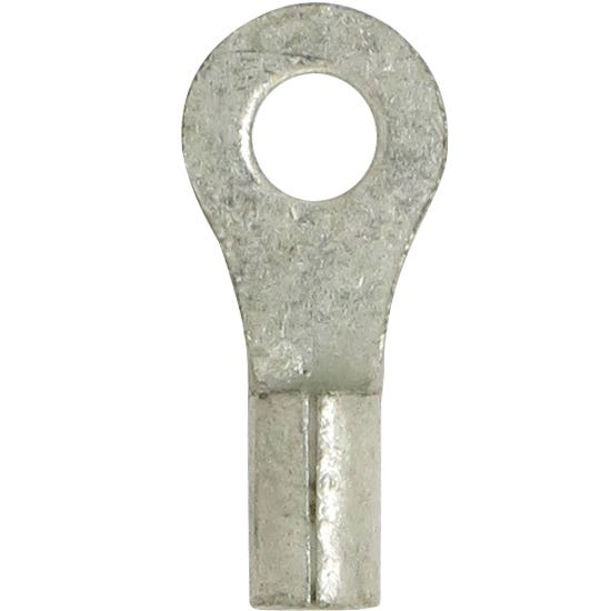 Ring Terminal Brazed 16-14GA #6 Stud Bulk Pack Ring Terminal Brazed 16-14GA #6 Stud Bulk Pack