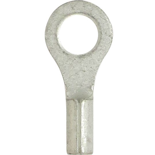 Tin Plated Copper Ring Terminal Red 22-18 Awg #6 Tin Plated Copper Ring Terminal Red 22-18 Awg #6