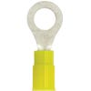 Bulk Ring Terminals PVC Yellow 12-10 Awg 5/16" Stud