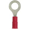 Ring Terminal PVC Red 22-18 Awg 1/4" Stud R4A14S